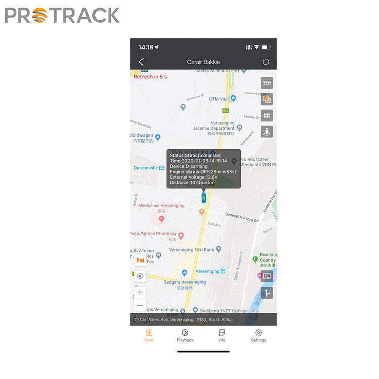 Software de seguimiento de aplicaciones IOS y Android